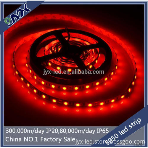 IP20 SMD5050 12V Flexible Multi Color Led Strip 5m 60led/m christmas decoration led rope light rechargeable led strip light